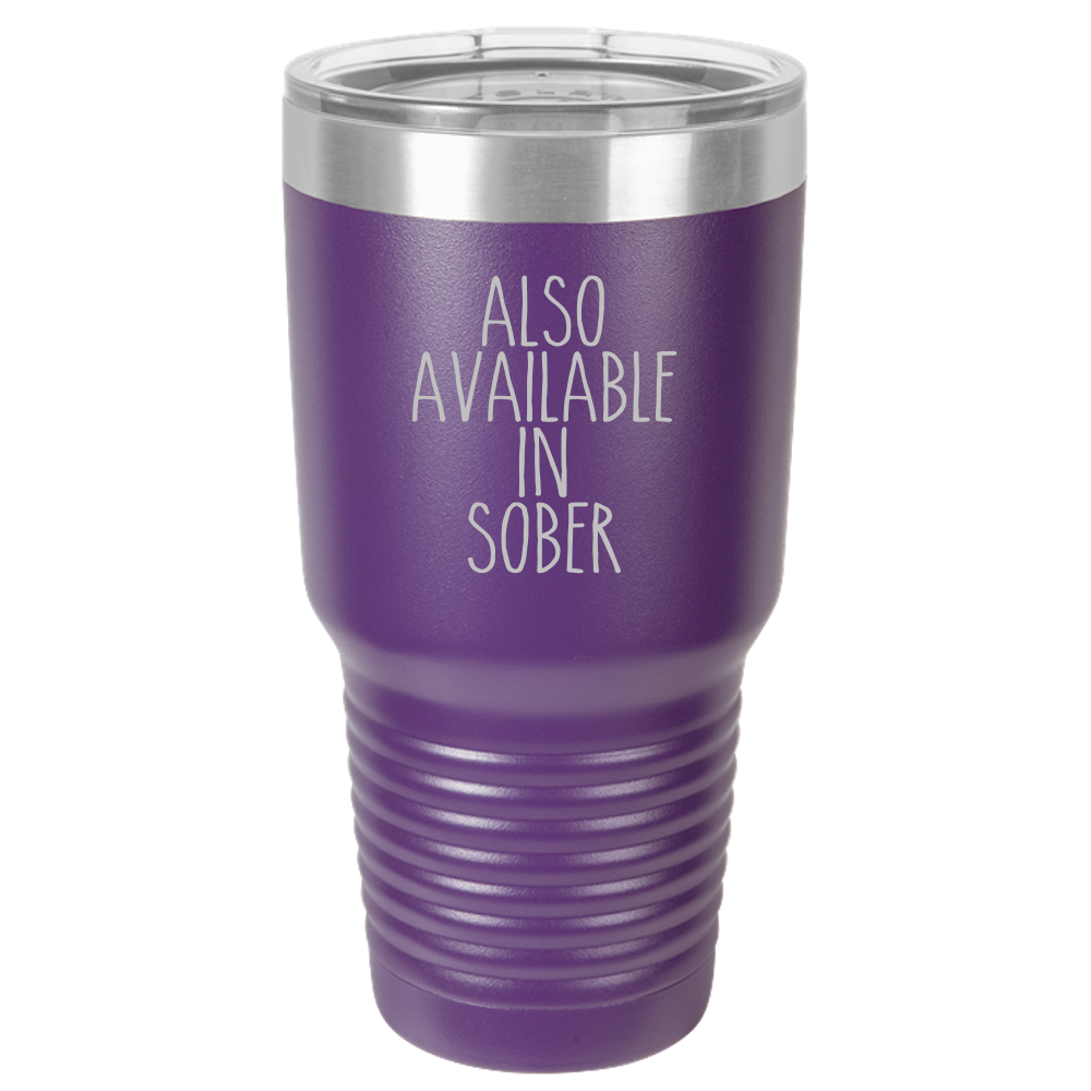 Tumbler with Lid, Stainless Steel Tumbler, Thermal Tumbler, Stainless Steel Cups, Insulated Tumbler, Also Available In Sober - Mug Project