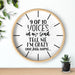Wall clock, Silent Clock, Home Decor Clock, 9 of 10 Voices - Mug Project