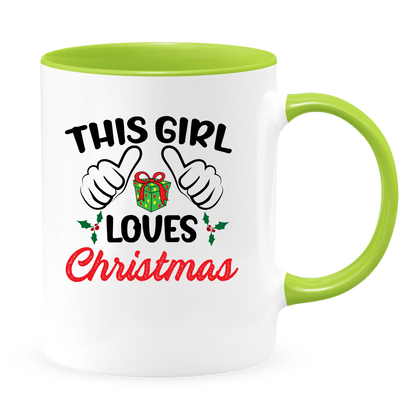 This Girl White Coffee Mug With Colored Inside & Handle - Mug Project | Funny Coffee Mugs, Unique Wine Tumblers & Gifts