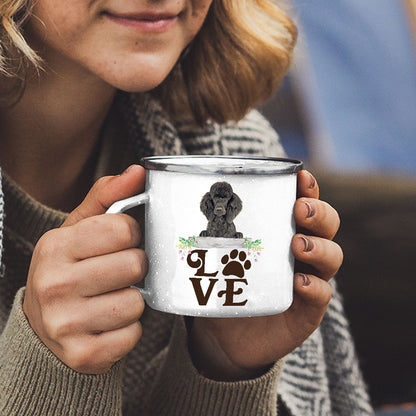 LOVE-Poodle Stainless Steel Camping Mug - Mug Project | Funny Coffee Mugs, Unique Wine Tumblers & Gifts