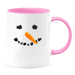 The Snowman White Coffee Mug With Colored Inside & Handle - Mug Project
