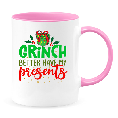 Ceramic White Coffee Mug Grinch Tea Cup Holiday Mug Best Christmas Mug - Mug Project