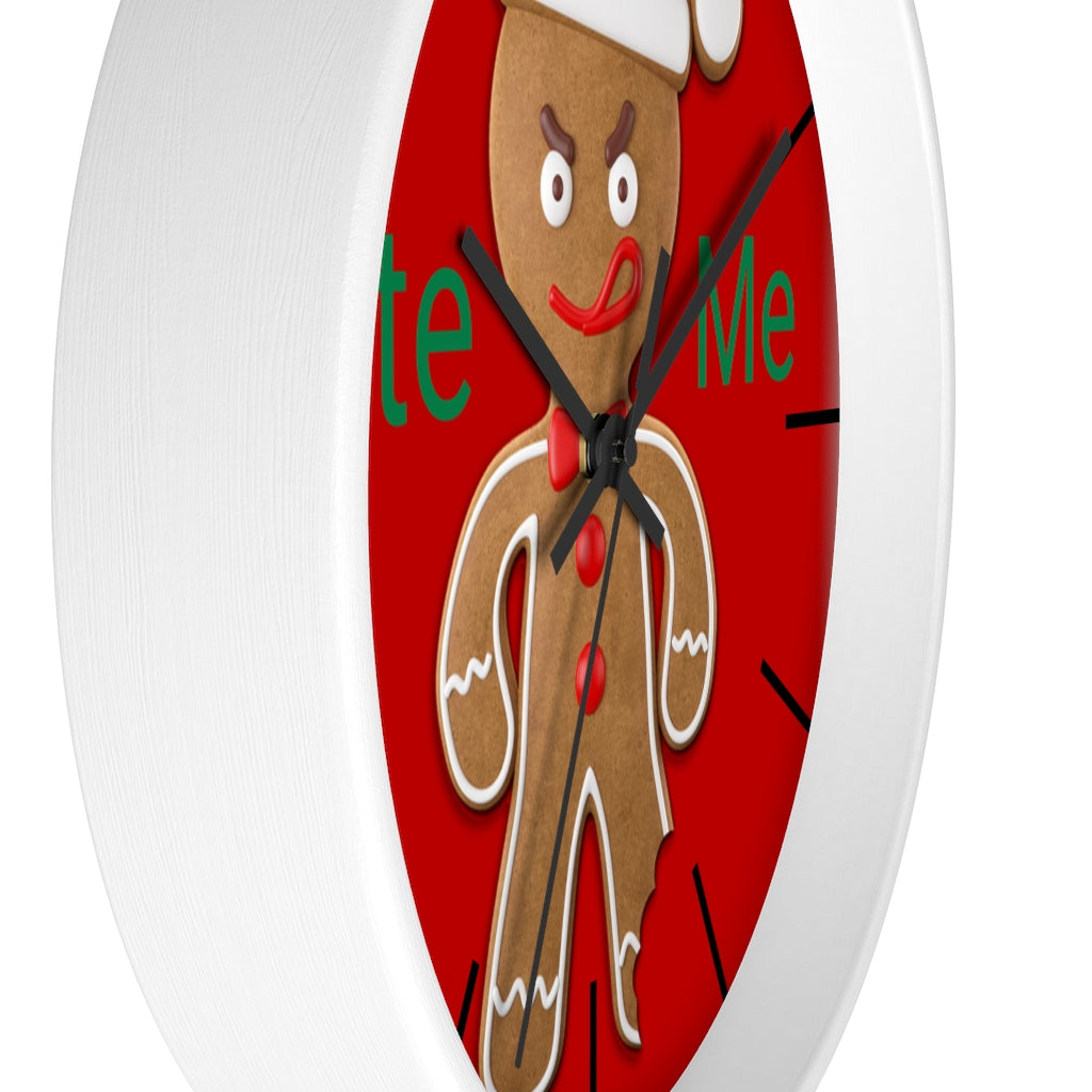 Wall clock, Home Decor Clock, Bite Me, Christmas Clock - Mug Project