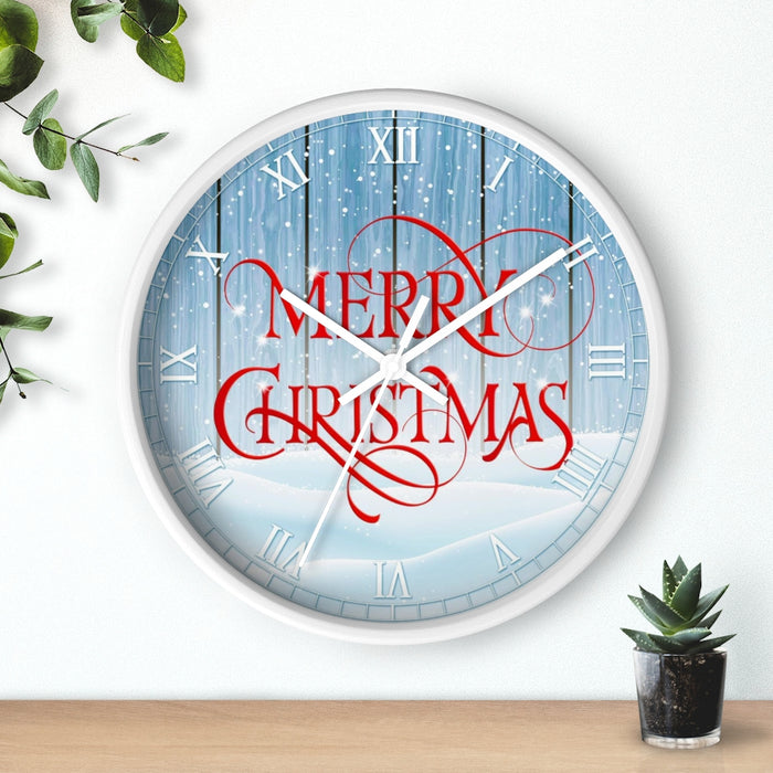 Wall clock, Silent Clock, Merry Christmas Wall Clock - Mug Project
