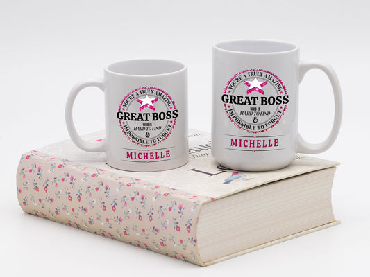 Great Boss White Coffee Mug - Mug Project