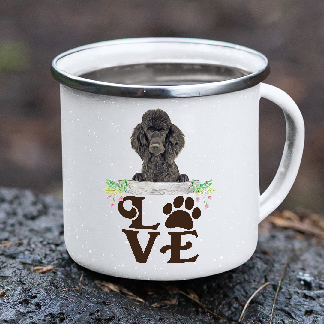 LOVE-Poodle Stainless Steel Camping Mug - Mug Project | Funny Coffee Mugs, Unique Wine Tumblers & Gifts