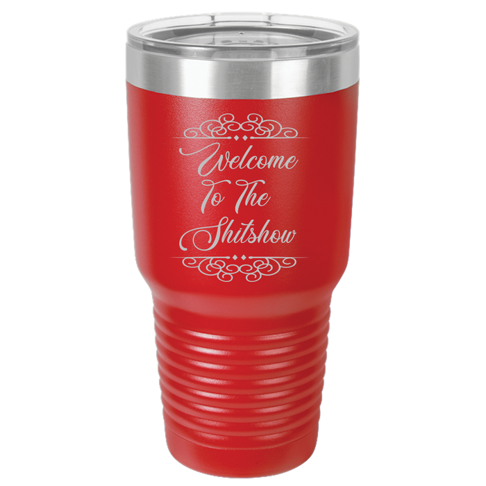 Insulated Tumbler, Insulated Tumbler with Lid, Stainless Steel Tumbler, Thermal Tumbler, Stainless Steel Cups, Welcome To The Show - Mug Project