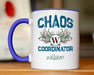Chaos Coordinator White Coffee Mug With Colored Inside & Handle - Mug Project