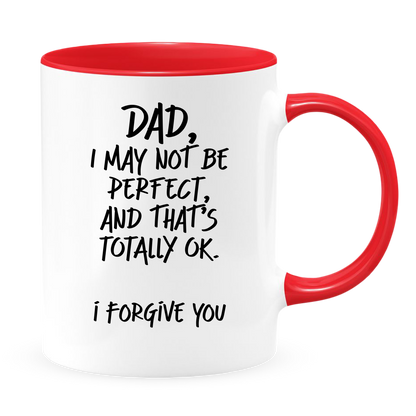 I Forgive You | Colored Inside and Handle Mug - Mug Project