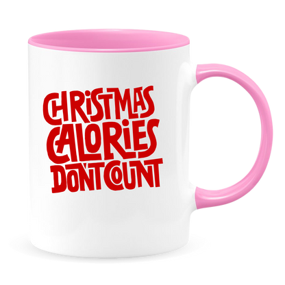 Ceramic White Coffee Mug Calorie Count Holiday Mug Best Christmas Mug - Mug Project