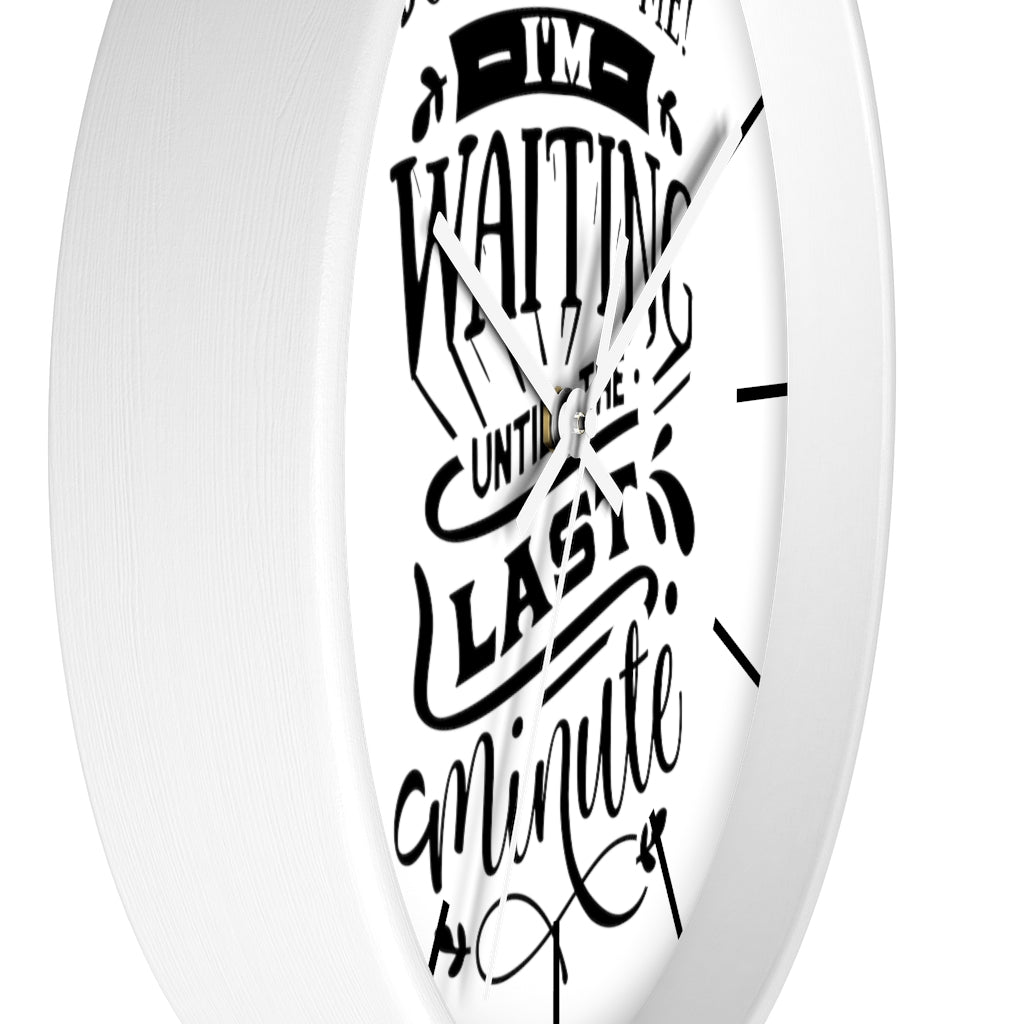 Wall clock. Silent Clock, Home Decor Clock, Don't Rush Me - Mug Project