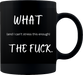 WTF, Gift For Coffee Fans,  Beautiful Mugs, Large Coffee Cup, Tea Drinkers Mug, Great Friend Gifts, - Mug Project
