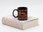 Ceramic Black Coffee Mug Stay Warm Holiday Mug Best Christmas Mug - Mug Project