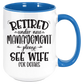 Coffee Mug, Printed Mug, Coffee Cup, Tea Mug, Graphic Mug, Retired Coffee Mug - Mug Project