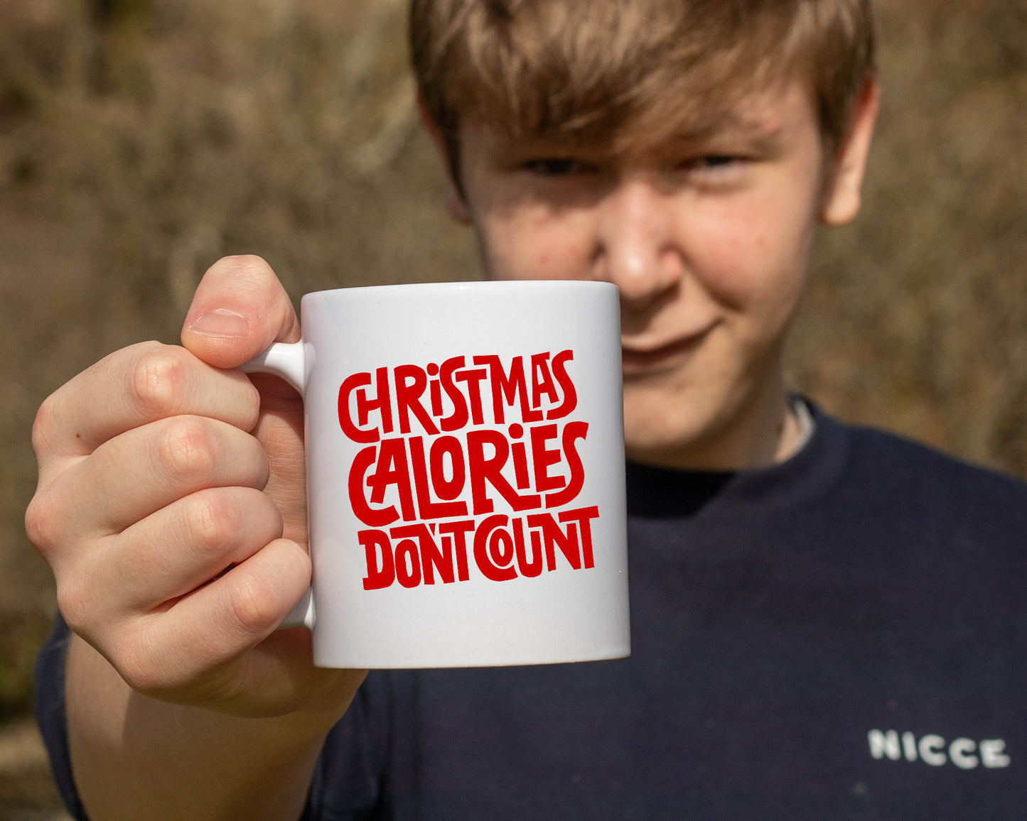 Ceramic White Coffee Mug Calories Don't Count Mug Best Christmas Mug - Mug Project