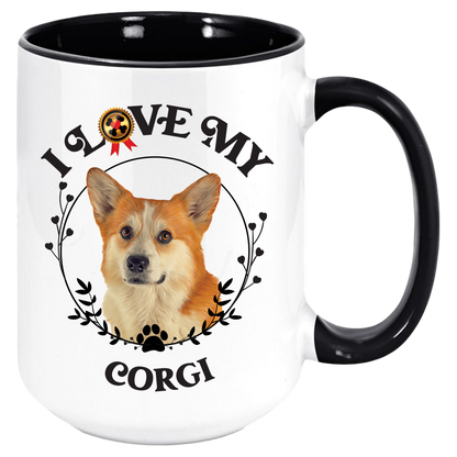 Corgi Coffee Mug Custom Pet Mug Gift For Coffee Fans Pet Coffee Mug Large Coffee Cup