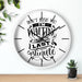 Wall clock. Silent Clock, Home Decor Clock, Don't Rush Me - Mug Project
