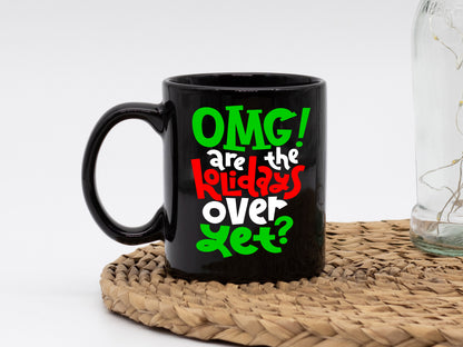 OMG Black Coffee Mug - Mug Project | Funny Coffee Mugs, Unique Wine Tumblers & Gifts