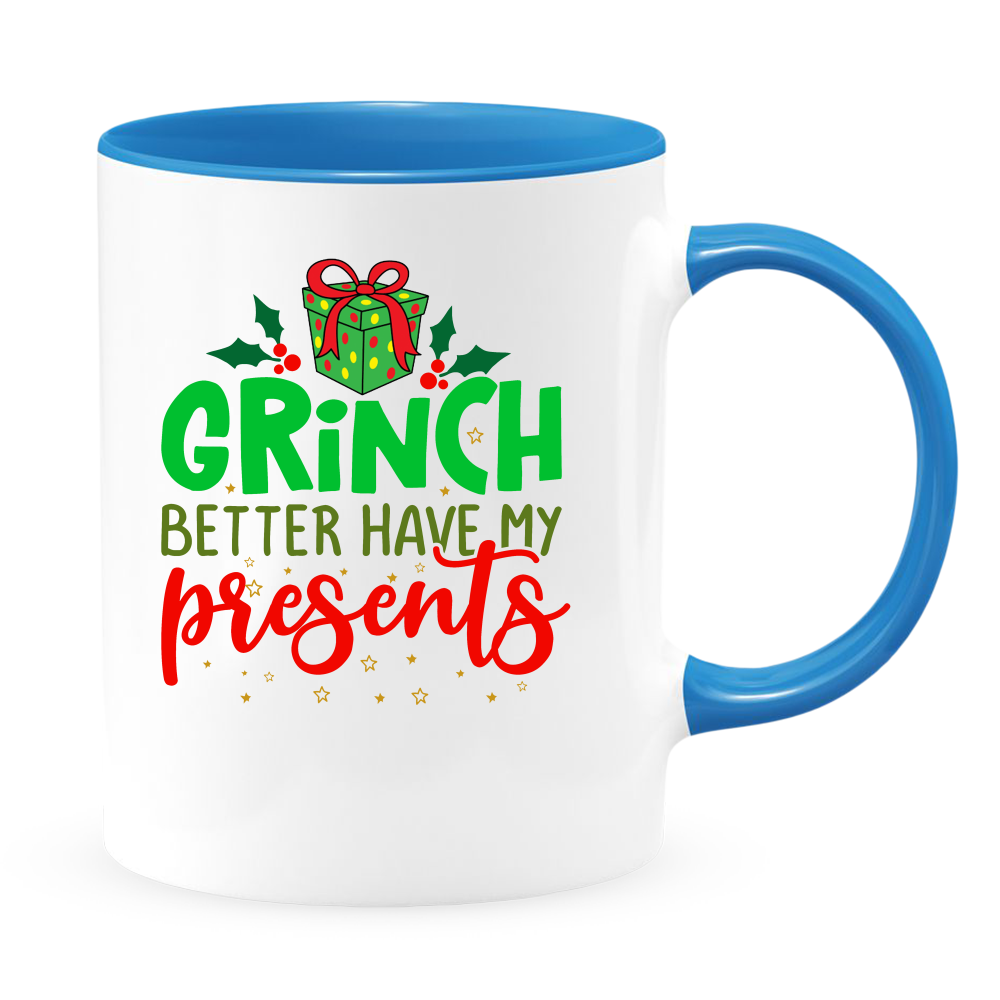 Ceramic White Coffee Mug Grinch Tea Cup Holiday Mug Best Christmas Mug - Mug Project