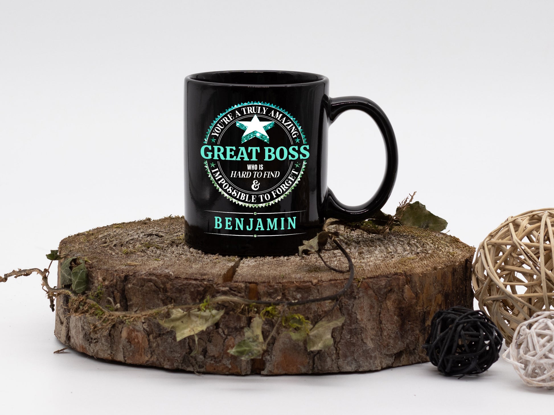 Great Boss Black Coffee Mug - Mug Project