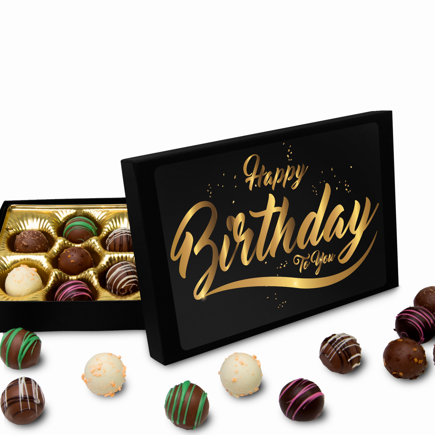 Chocolate Truffles, Happy Birthday Chocolates - Mug Project