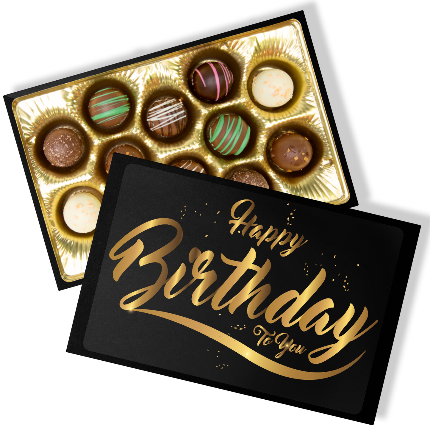 Chocolate Truffles, Happy Birthday Chocolates - Mug Project