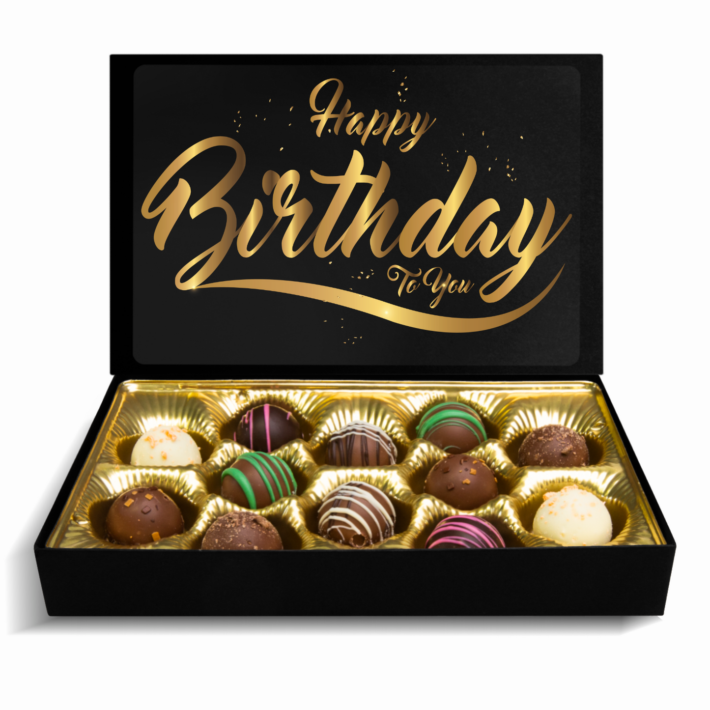 Chocolate Truffles, Happy Birthday Chocolates - Mug Project