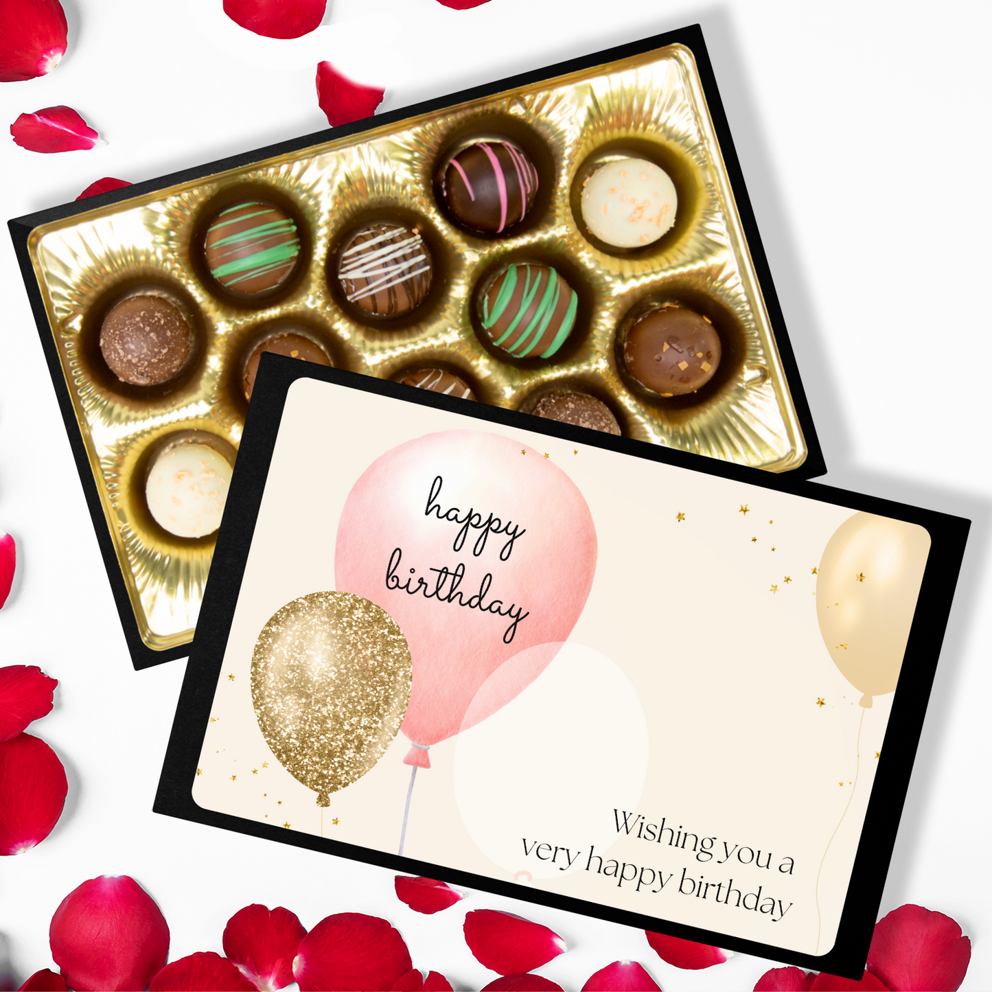 Chocolates, Hand Made Truffles, Wishing You a Happy Birthday - Mug Project