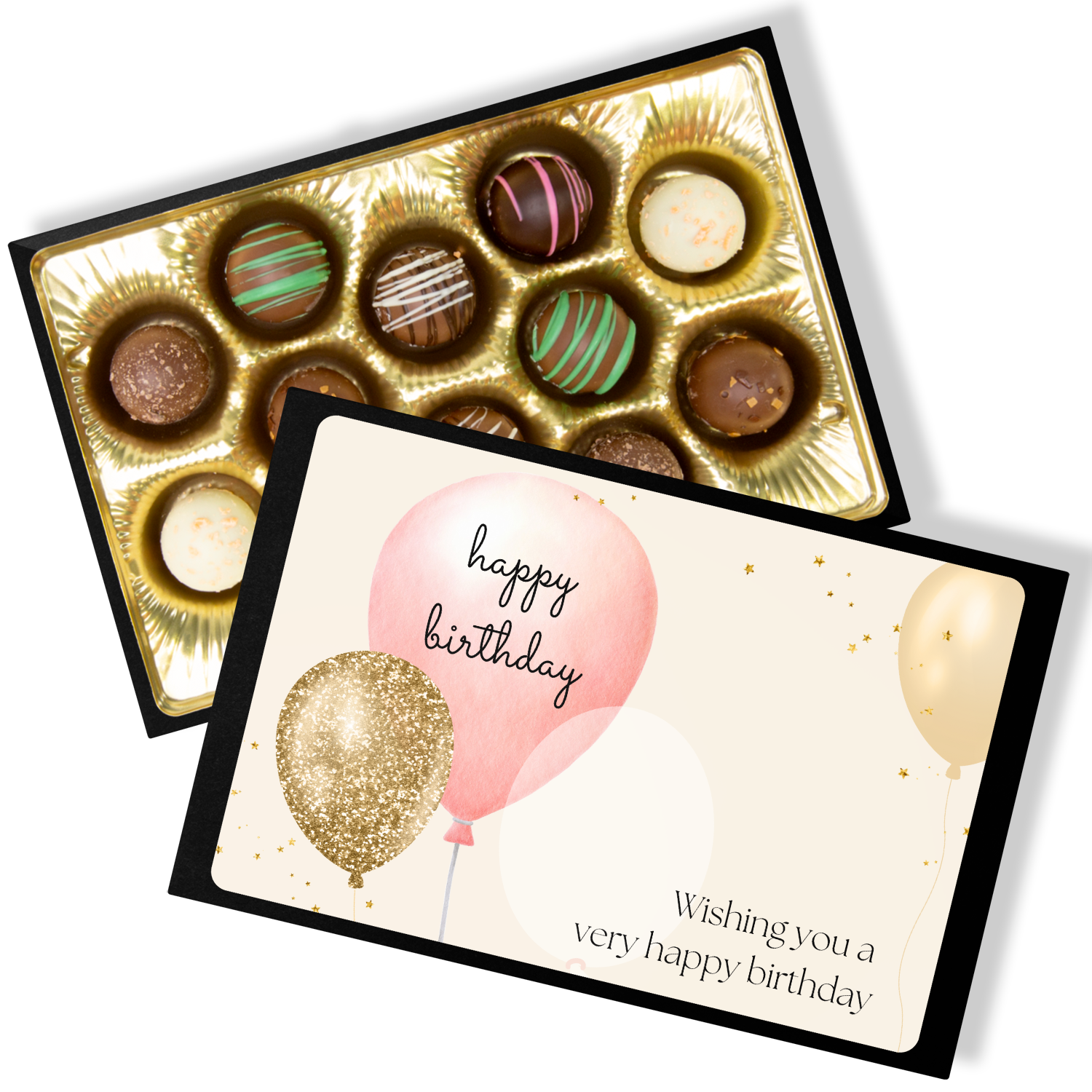 Chocolates, Hand Made Truffles, Wishing You a Happy Birthday - Mug Project