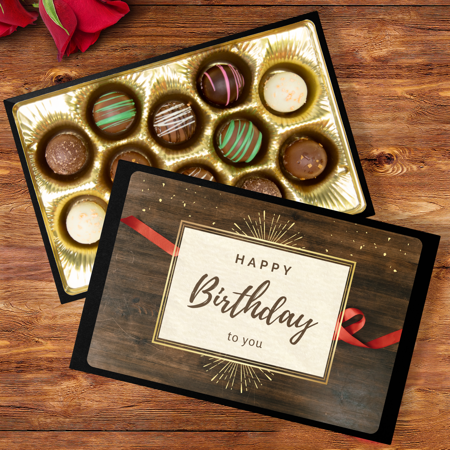 Happy Birthday Chocolates, Box of Chocolates - Mug Project