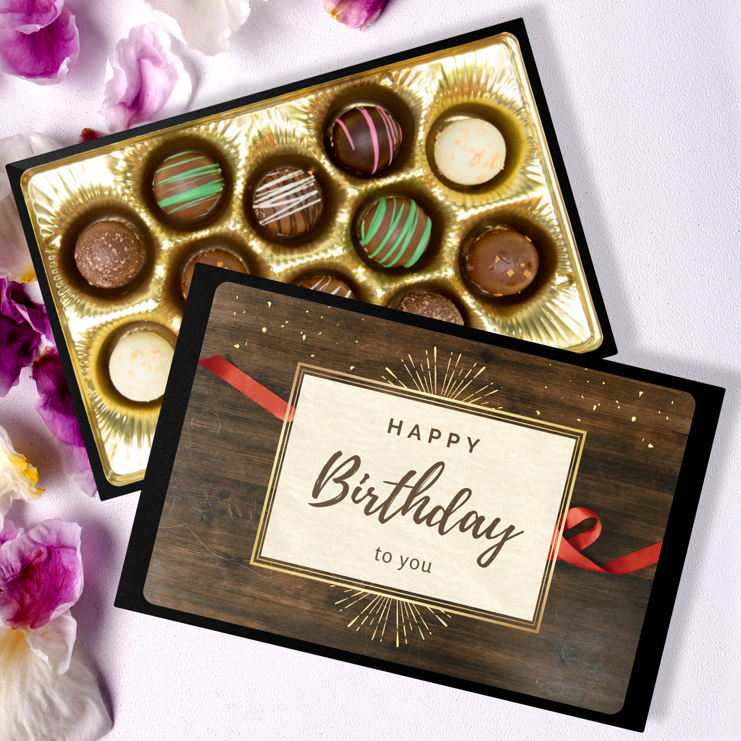 Happy Birthday Chocolates, Box of Chocolates - Mug Project