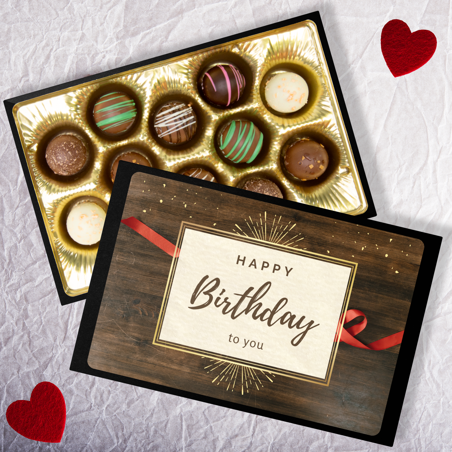 Happy Birthday Chocolates, Box of Chocolates - Mug Project