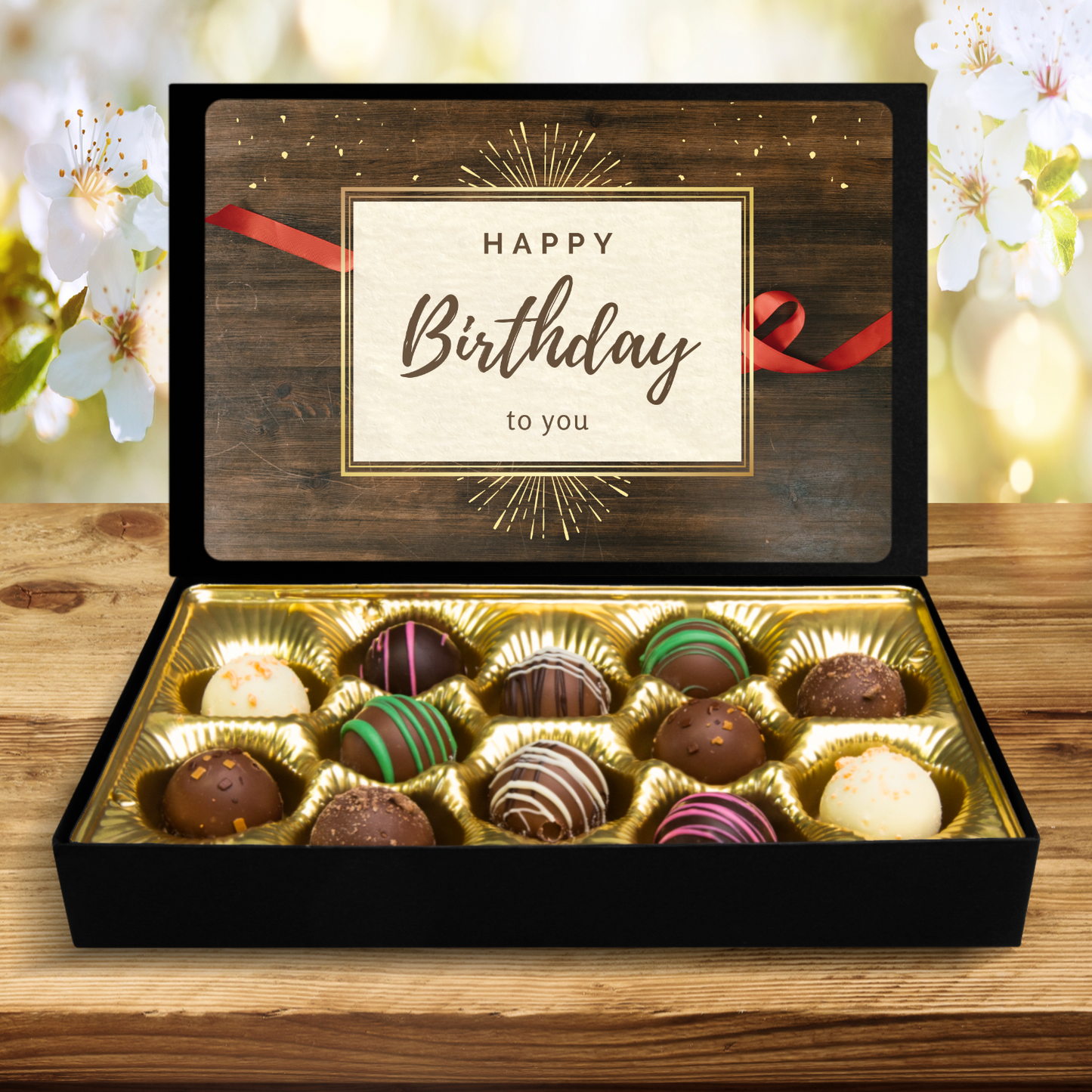 Happy Birthday Chocolates, Box of Chocolates - Mug Project