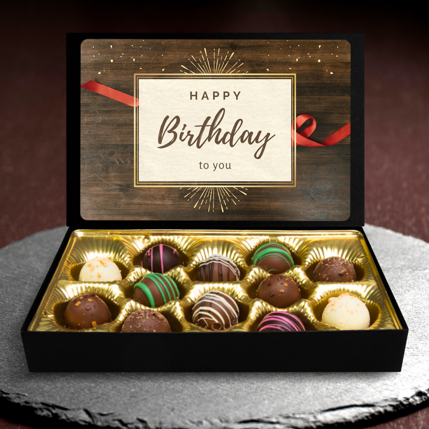 Happy Birthday Chocolates, Box of Chocolates - Mug Project