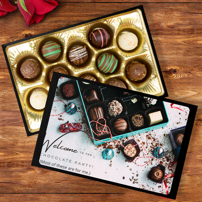 Chocolates for Me, Hand Made Truffles - Mug Project