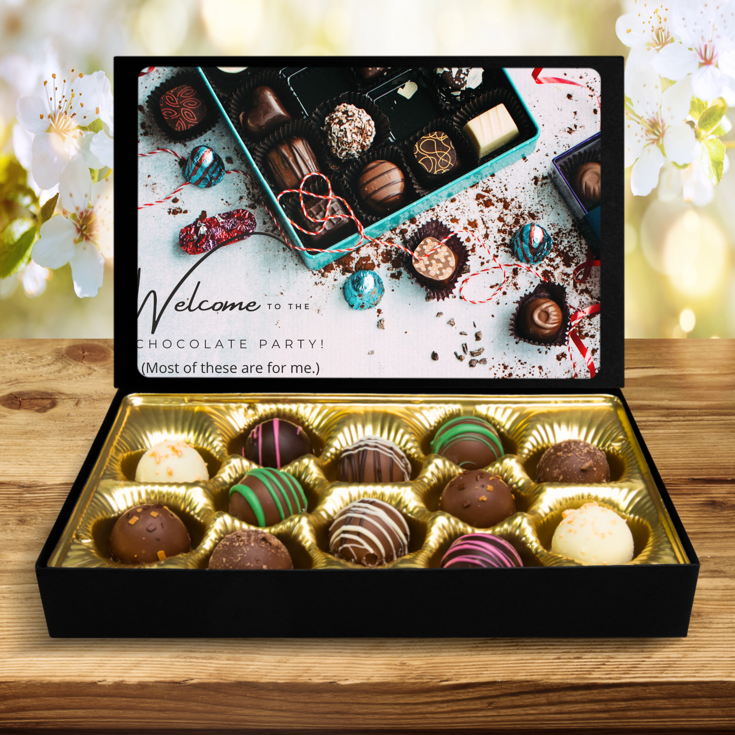 Chocolates for Me, Hand Made Truffles - Mug Project