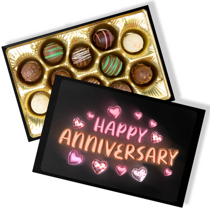 Custom Chocolates, Anniversary Chocolates, Hand Made Chocolate Truffles - Mug Project