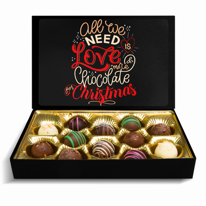 Custom Chocolates, Christmas Chocolates, All We Need - Mug Project