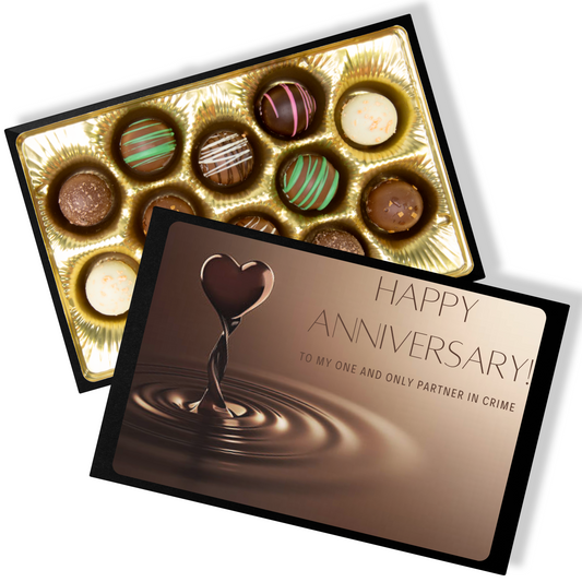 Chocolate Truffles, Chocolate Gift, Happy Anniversary - Mug Project