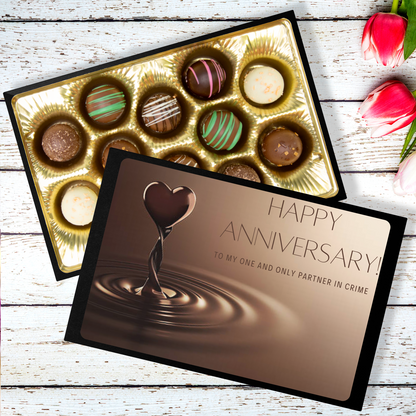 Chocolate Truffles, Chocolate Gift, Happy Anniversary - Mug Project