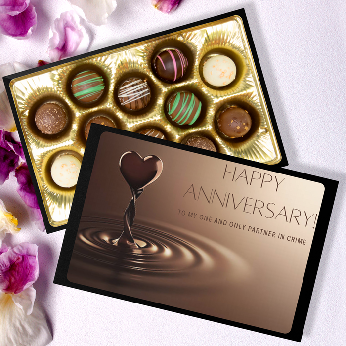 Chocolate Truffles, Chocolate Gift, Happy Anniversary - Mug Project