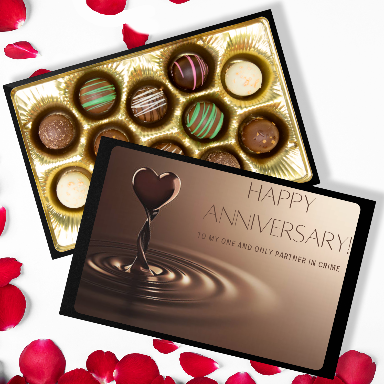 Chocolate Truffles, Chocolate Gift, Happy Anniversary - Mug Project