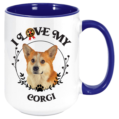 Corgi Coffee Mug Custom Pet Mug Gift For Coffee Fans Pet Coffee Mug Large Coffee Cup