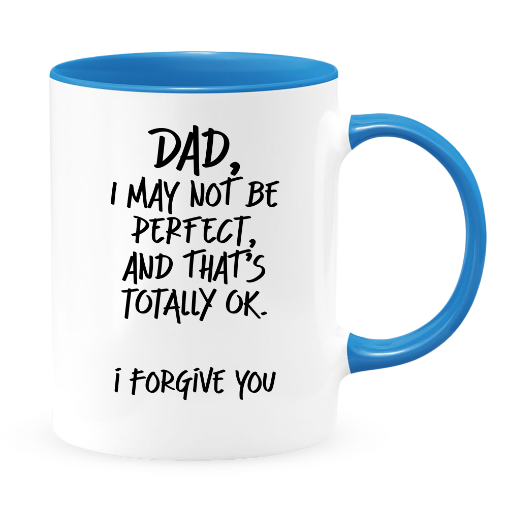 I Forgive You | Colored Inside and Handle Mug - Mug Project