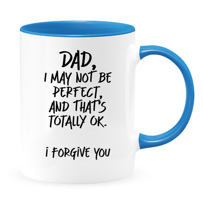 I Forgive You | Colored Inside and Handle Mug - Mug Project