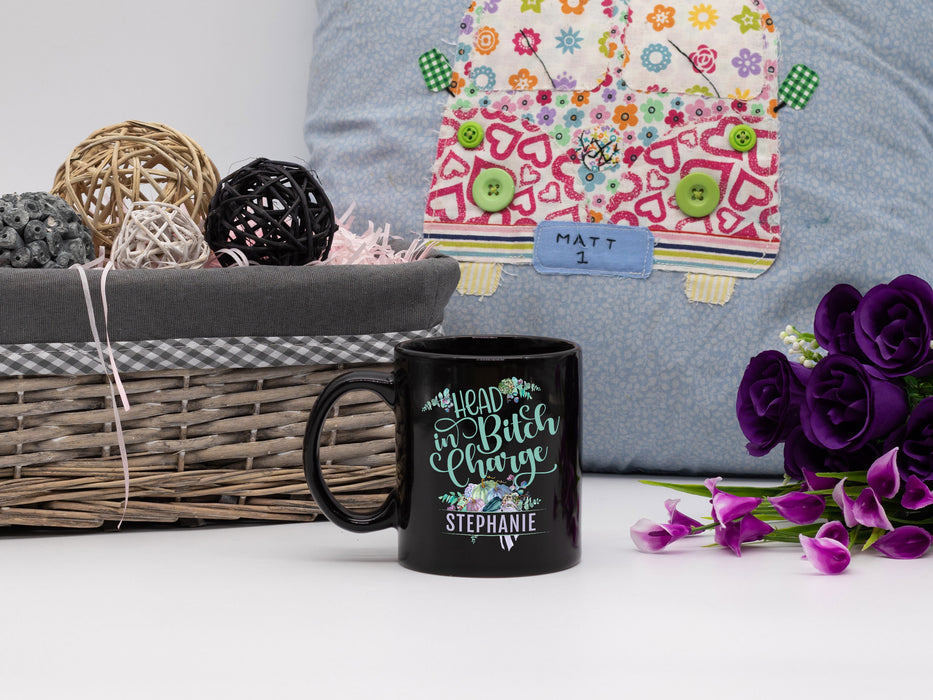 Head - Bitch Black Coffee Mug - Mug Project