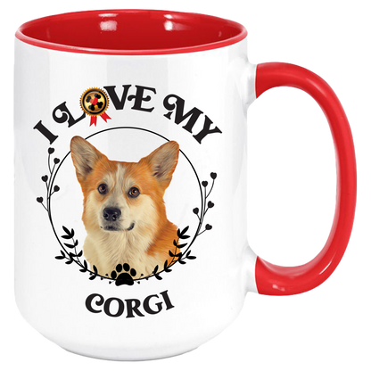 Corgi Coffee Mug Custom Pet Mug Gift For Coffee Fans Pet Coffee Mug Large Coffee Cup