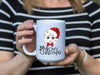 Ceramic White Coffee Mug Meowy Christmas  Tea Cup Holiday Mug Best Christmas Mug - Mug Project