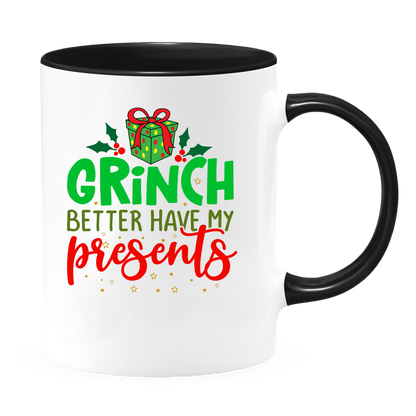 Ceramic White Coffee Mug Grinch Tea Cup Holiday Mug Best Christmas Mug - Mug Project