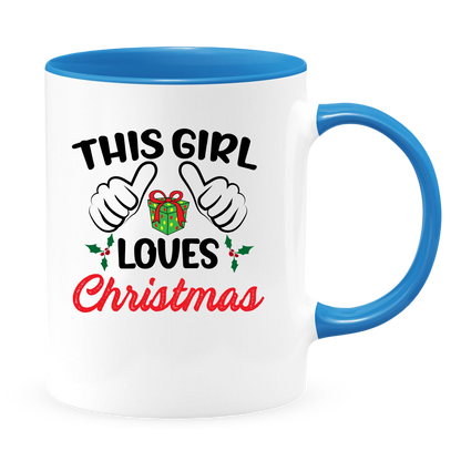 This Girl White Coffee Mug With Colored Inside & Handle - Mug Project | Funny Coffee Mugs, Unique Wine Tumblers & Gifts